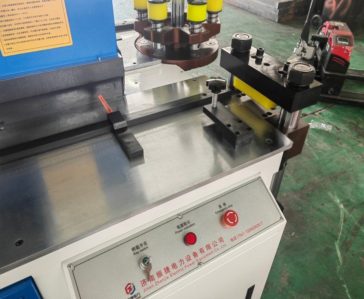 Capable of large-volume busbar processing and production