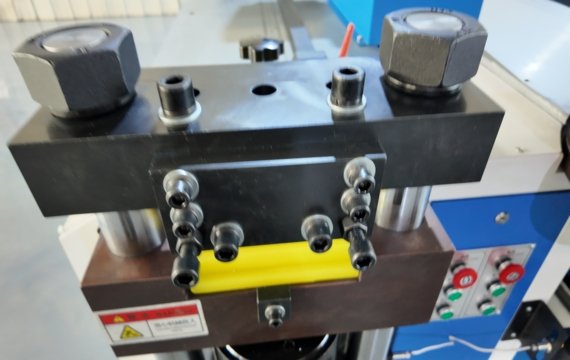copper busbar machine