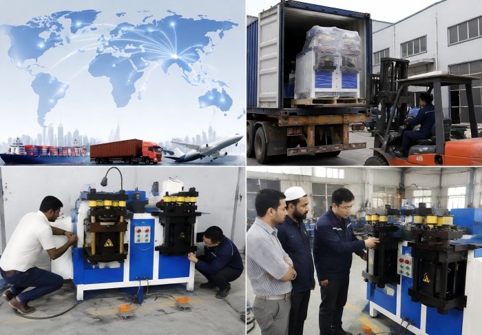 Global installation and service support for Fenghua busbar processing machines